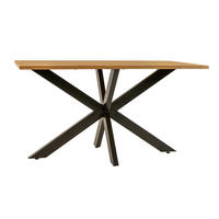 ESSTISCH SALVADOR - Eichefarben/Beige, Holz (90/180/77cm) - SAM