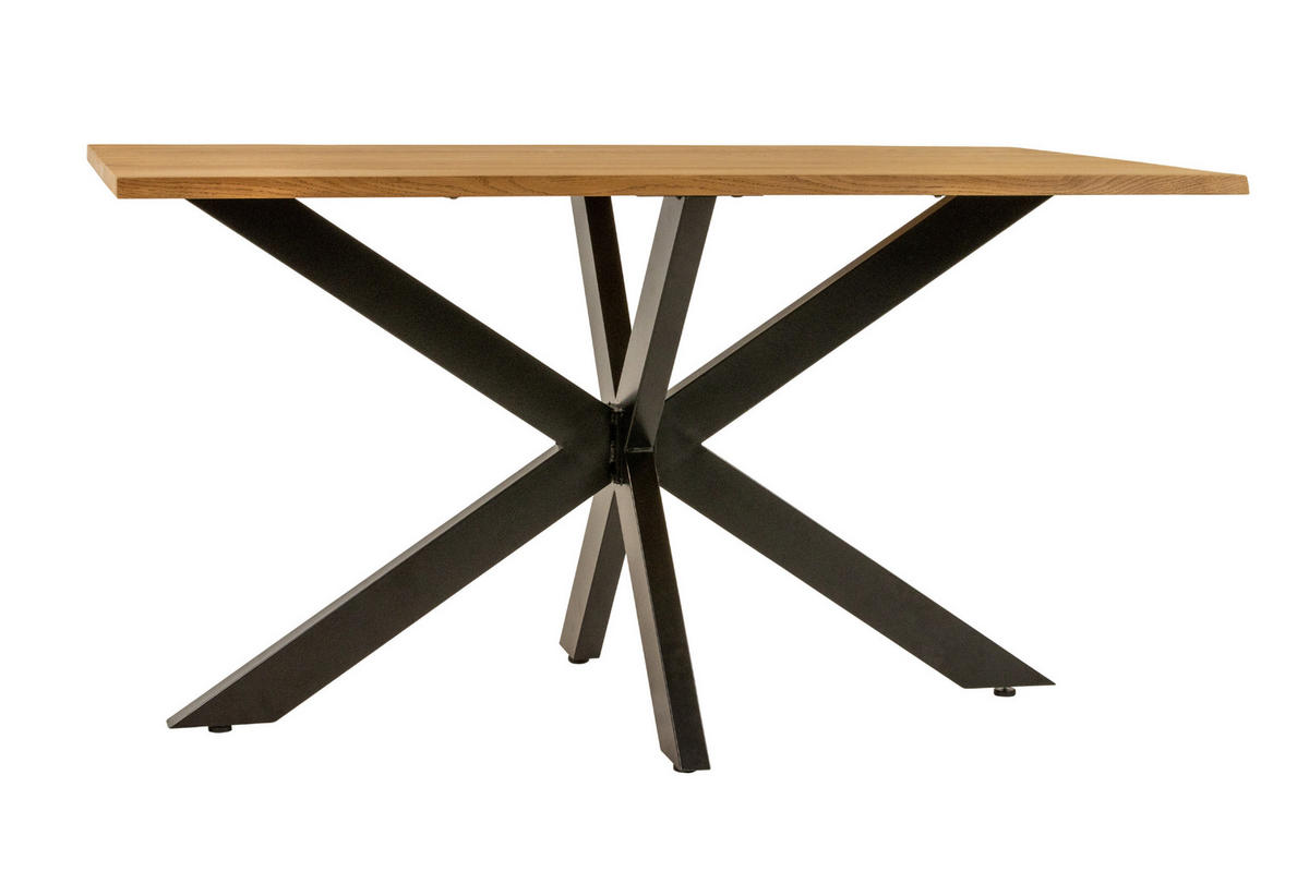 ESSTISCH SALVADOR - Eichefarben/Beige, Holz (90/180/77cm) - SAM