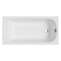BADEWANNE Rechteck CLASSIC SLIM 150/70 Ablauf & Füße - Weiß, Kunststoff (70/54.5/150cm) - bad land