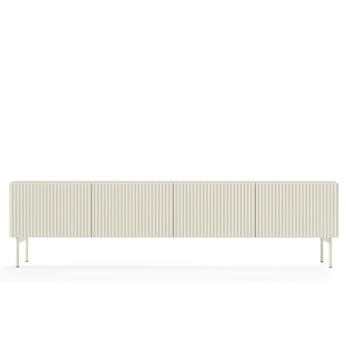 LOWBOARD TRATTO 195,2/51,2/39,8 cm, Kaschmir - Kaschmir, Holzwerkstoff (195.2/51.2/39.8cm) - MASSENO