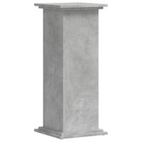 PFLANZENSTÄNDER Betongrau 33/33/80 Cm Holzwerkstoff - Grau, Holzwerkstoff (33/80/33cm) - vidaXL