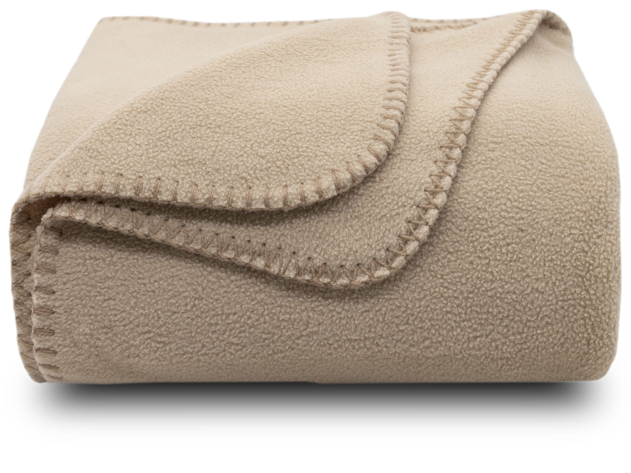 KUSCHELDECKE, 130x170 cm, 100% Polyester, Braun - Hellbraun, Textil (130/170cm) - Zollner