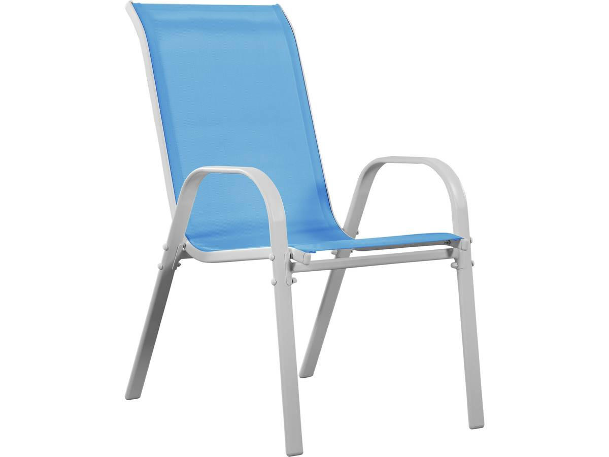 GARTENSESSEL cordoba Blau - Blau, Metall (75/92/53cm) - Habitat Garten