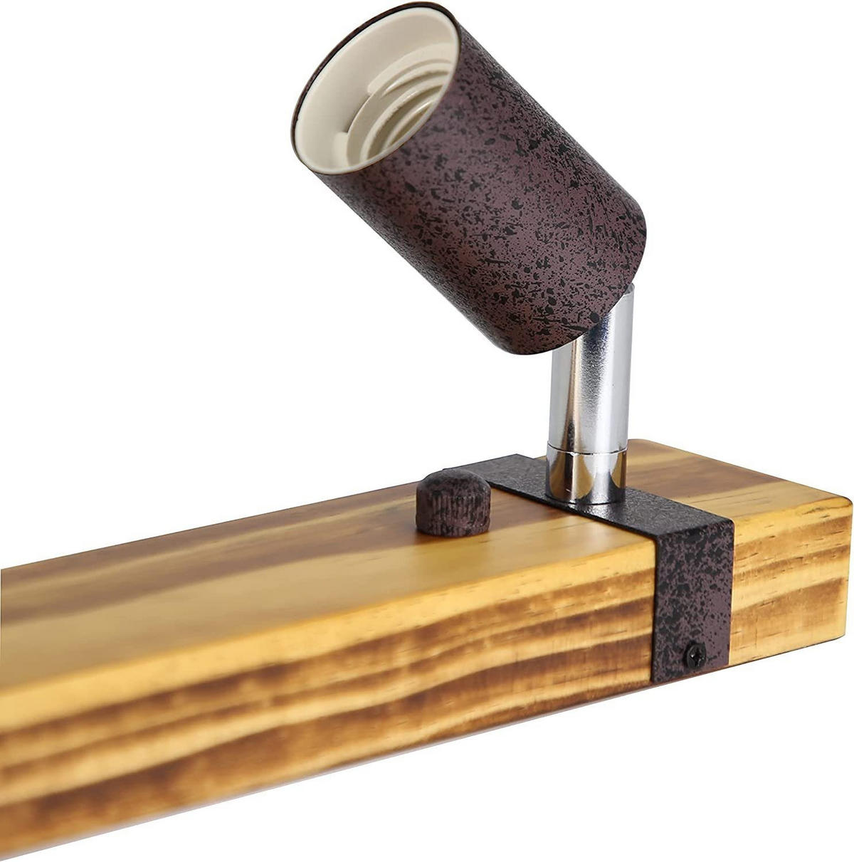 DECKENLEUCHTE Dickson 30/6/14.5cm - Eschefarben, Metall (30/6/14.5cm) - Nettlife