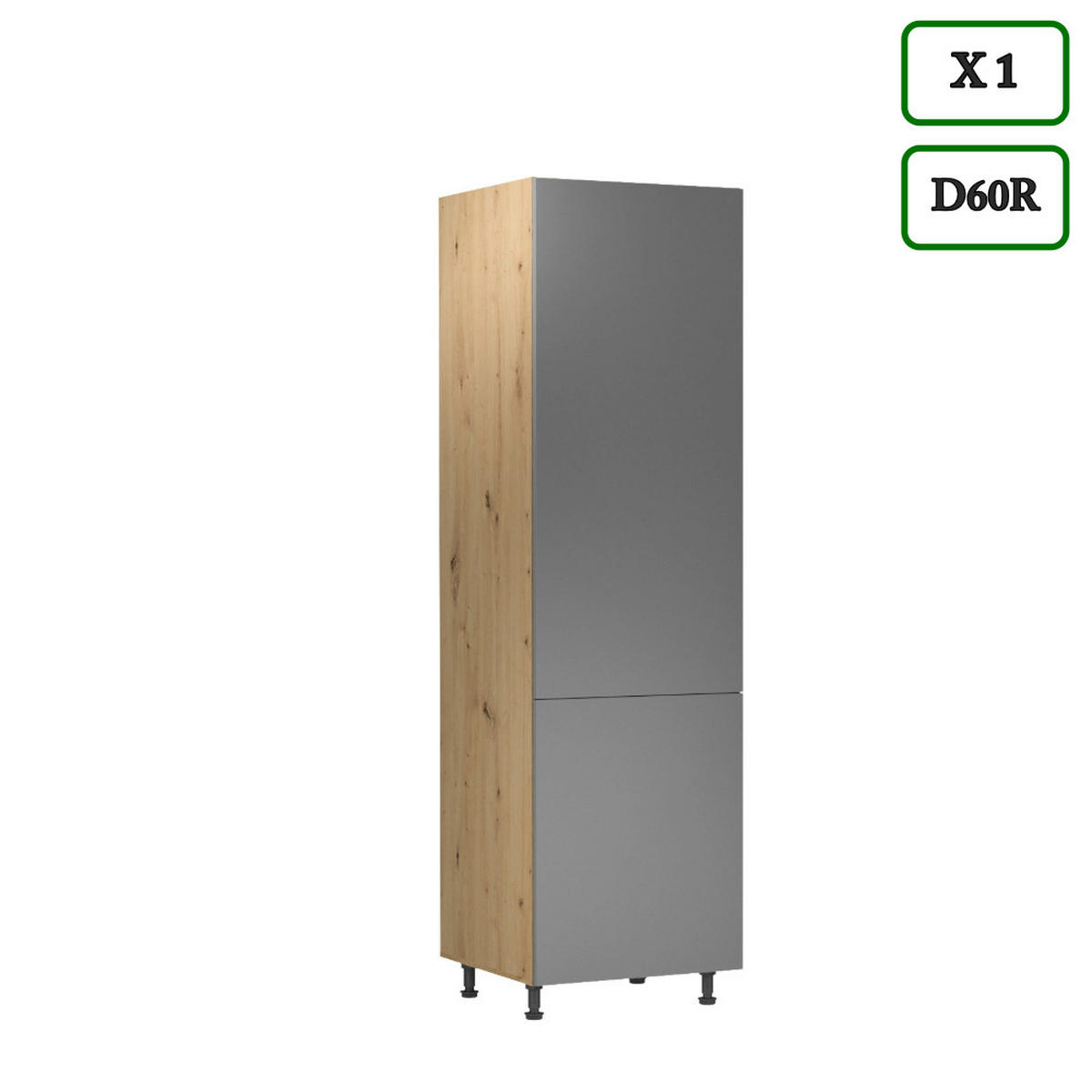 WINKELKÜCHE 330 cm - Langen K100-M330 - in Beige/Matt - Beige, Holz (330/212/210cm)