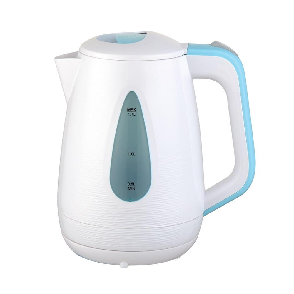 WASSERKOCHER ELEKTRISCH Weiß 22/16/24 cm MR031BLUE - Weiß, Kunststoff (16/24/22cm) - Maestro 