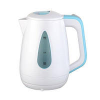 WASSERKOCHER ELEKTRISCH Weiß 22/16/24 cm MR031BLUE - Weiß, Kunststoff (16/24/22cm) - Maestro 