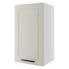 KÜCHENHÄNGESCHRANK Kvantum W2/40 Vanille Matt / Weiß Matt 40 / 32,5 / 72cm - Creme/Weiß, Holz/Holzwerkstoff (40/72/32.5cm) - Feldmann-Wohnen