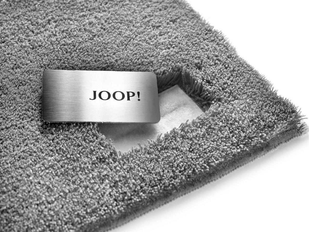 BADTEPPICH Luxury schwarz-45 x 90 cm - Schwarz, Textil (45/90cm) - Joop!