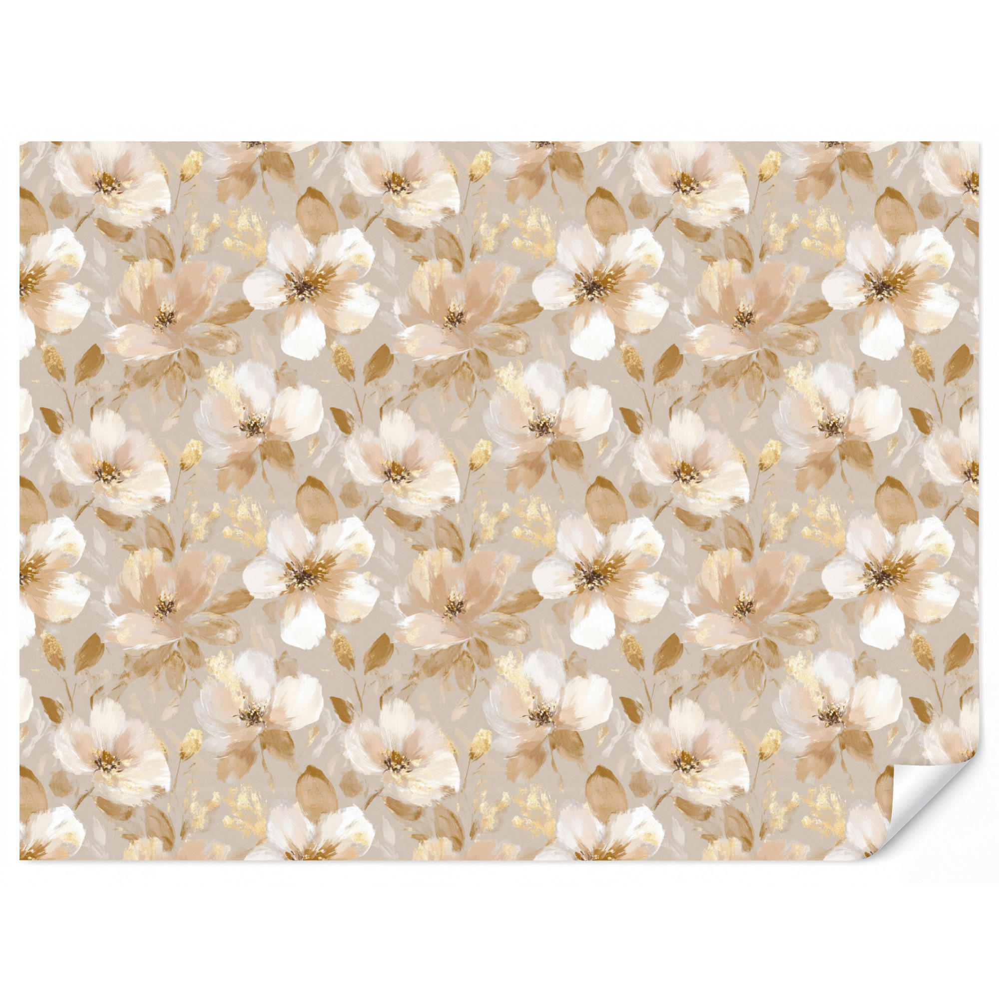 OnlyWow Tapete Beige 350x260 cm