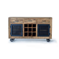 SIDEBOARD aus Mangoholz - Braun, Holz (38/85/150cm) - Giner y Colomer