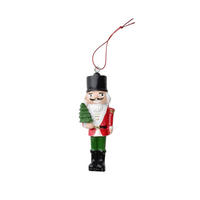 CHRISTBAUMKUGEL Santa Lila Mehrfarbig 3.5/2/10.5 cm Kunstoff - Multicolor, Kunststoff (2/10.5/3.5cm) - Mondex