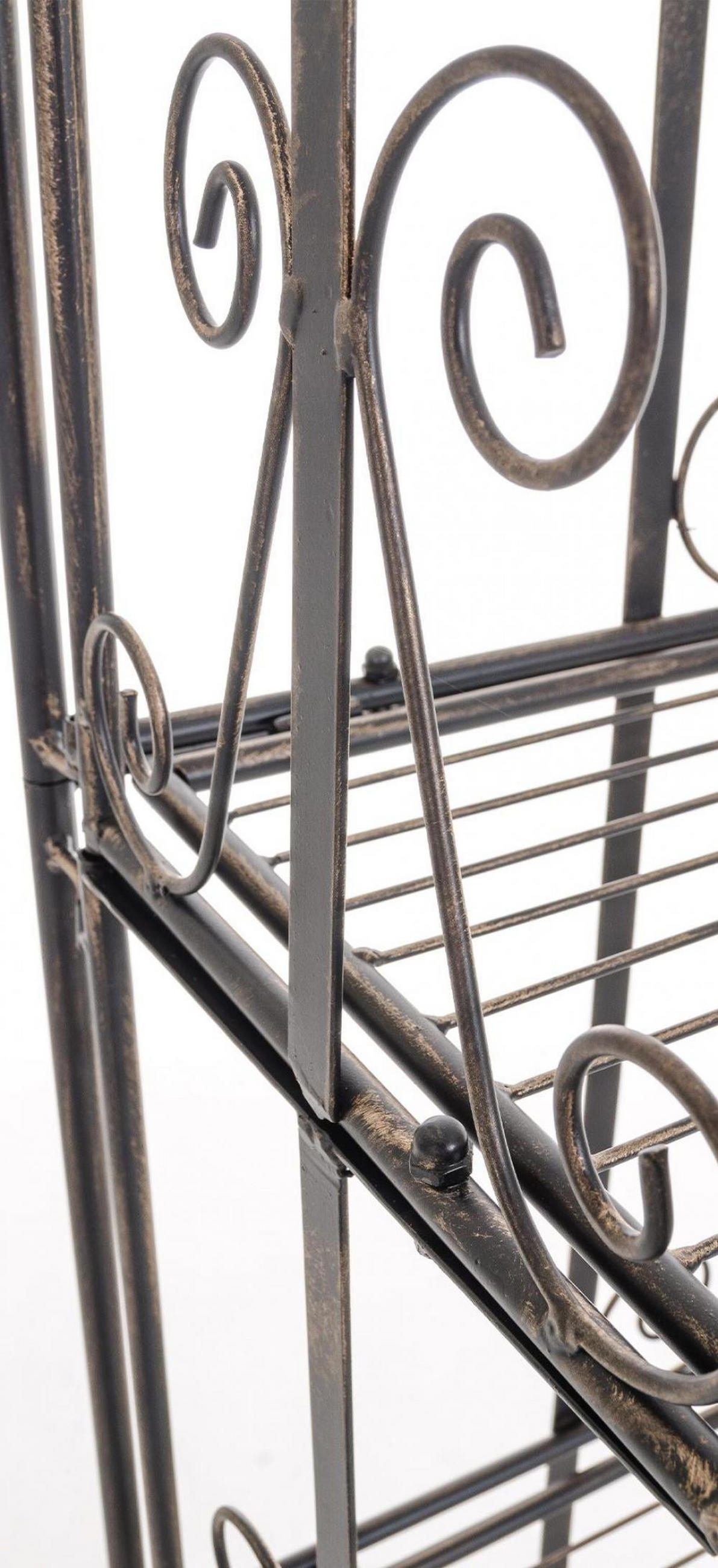 STANDREGAL Metall Bronze - Bronzefarben, Metall (74.5/173/34.5cm) - CLP