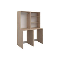 WASCHMASCHINENMÖBEL - 64.4cm x 65.8cm - Holzspan - naturfarben hell - ERKANO - Naturfarben, Holz (64.4/184.4/65.8cm) - Vente-Unique