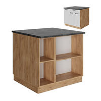 Honigeiche/Weiß, Holzwerkstoff (90/82/60cm) - Vicco