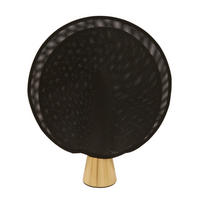 LAMPE Masche D.28cm - Schwarz, Kunststoff (28.5/7.6/39.5cm) - Signature
