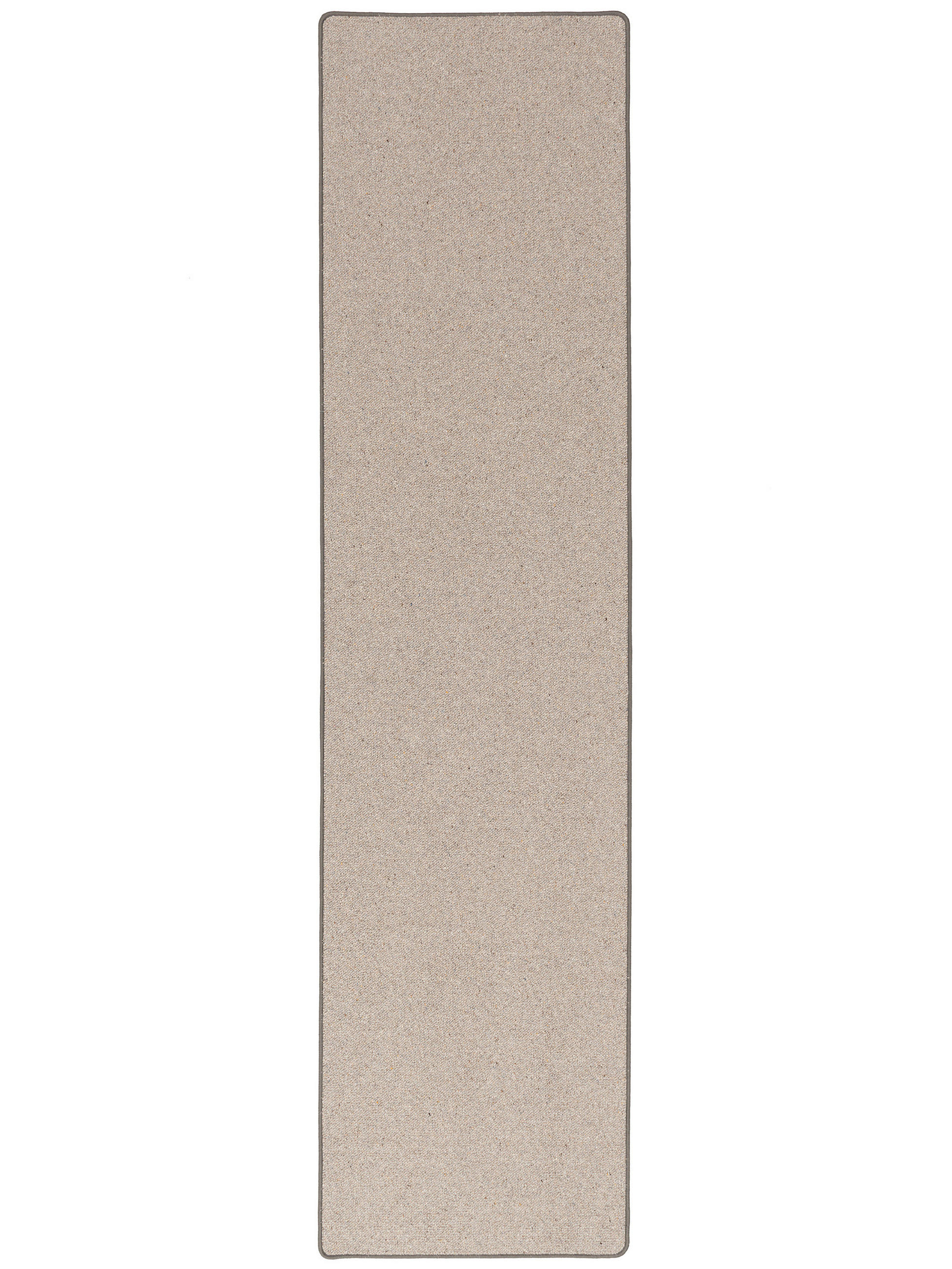 NATUR TEPPICH LÄUFER WOLLE BERBER - Grau, Textil (100/200cm) - Snapstyle