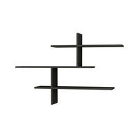 WANDREGAL Leo 123/22/80 cm - Anthrazit, Holzwerkstoff (123/80.5/22cm) - Calicosy