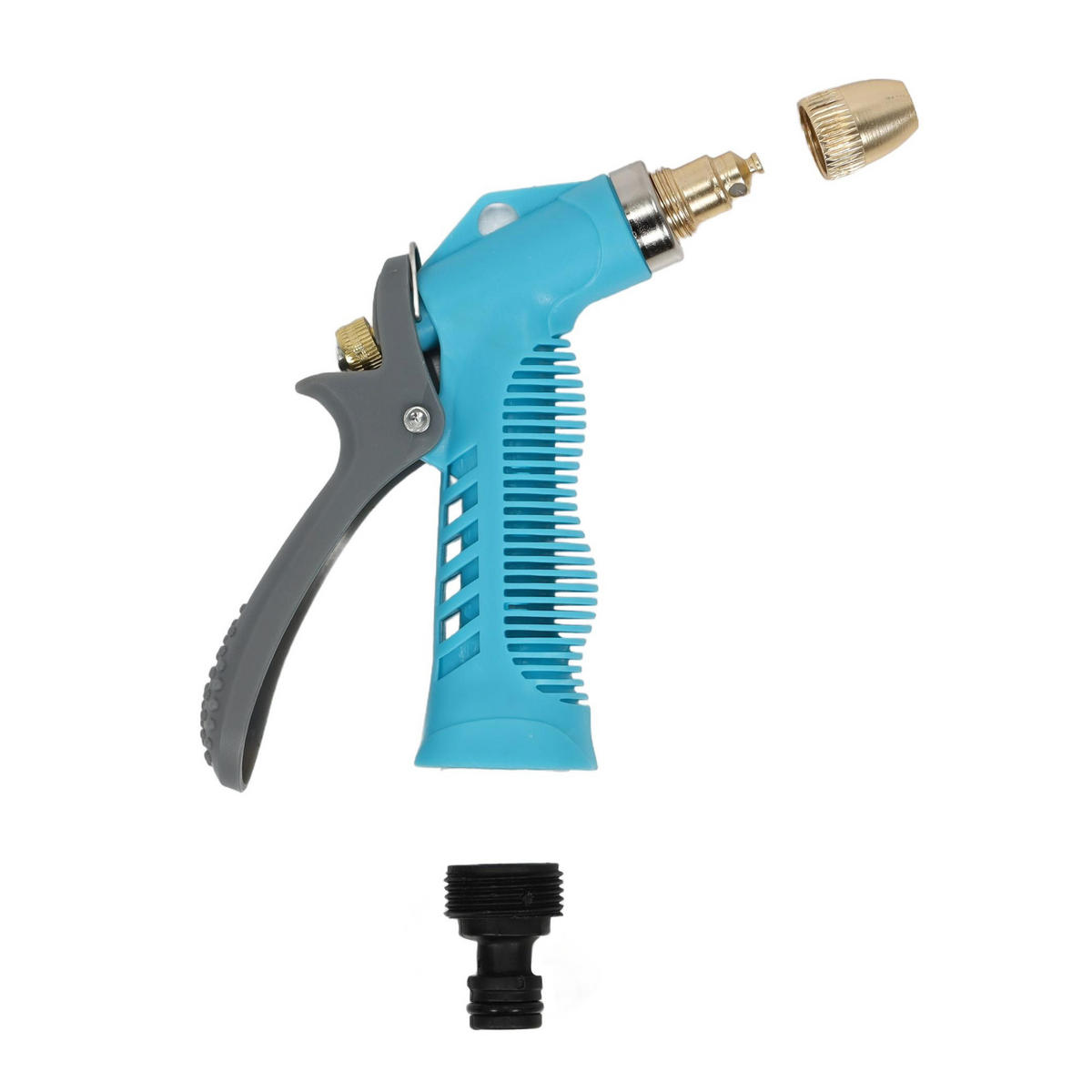 GARTENSPRITZPISTOLE 1-Modus - Blau, Kunststoff (3.5/21/14cm)