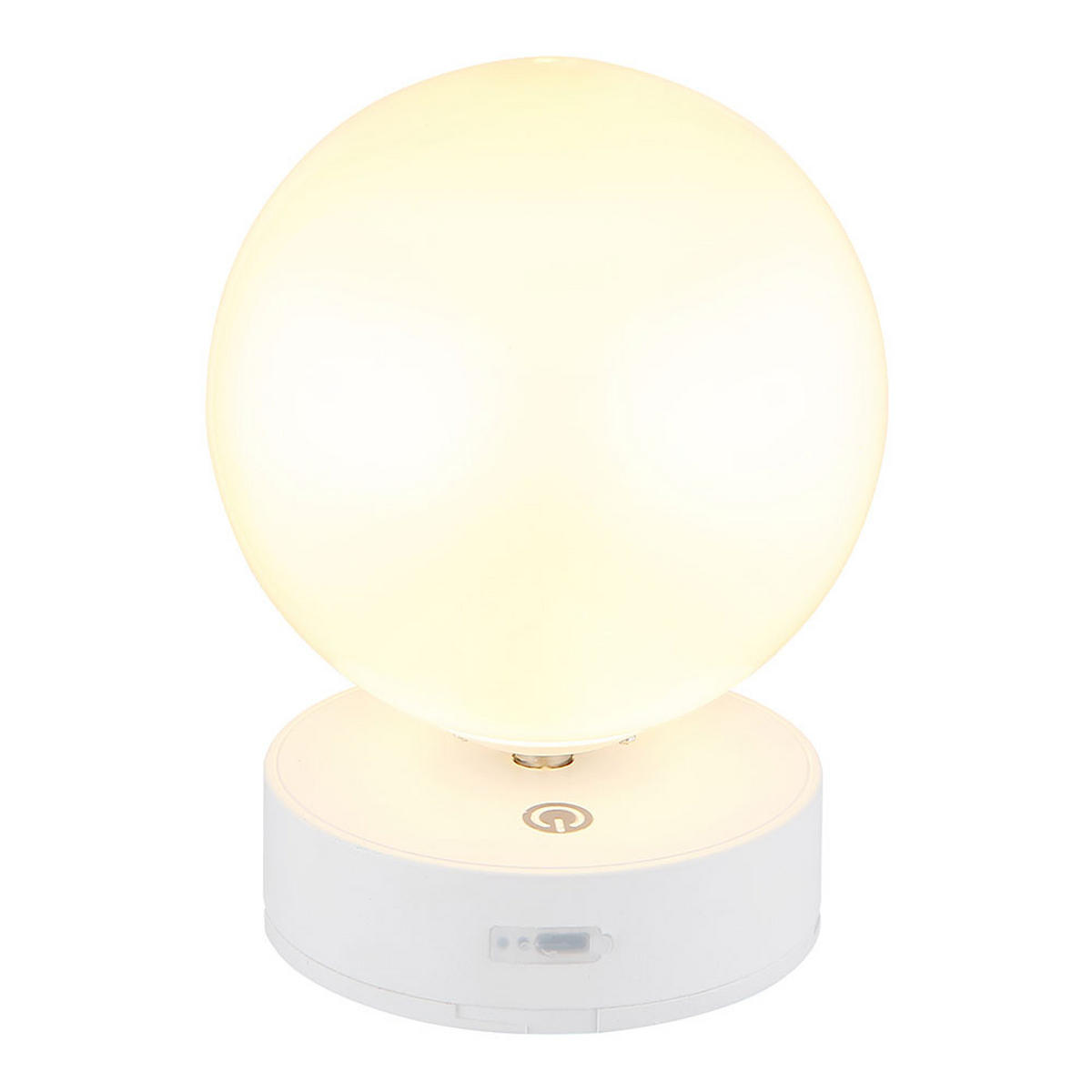 LED TISCHLEUCHTE Grada Weiß - Weiß, Metall (12/12/28cm) - Globo Lighting