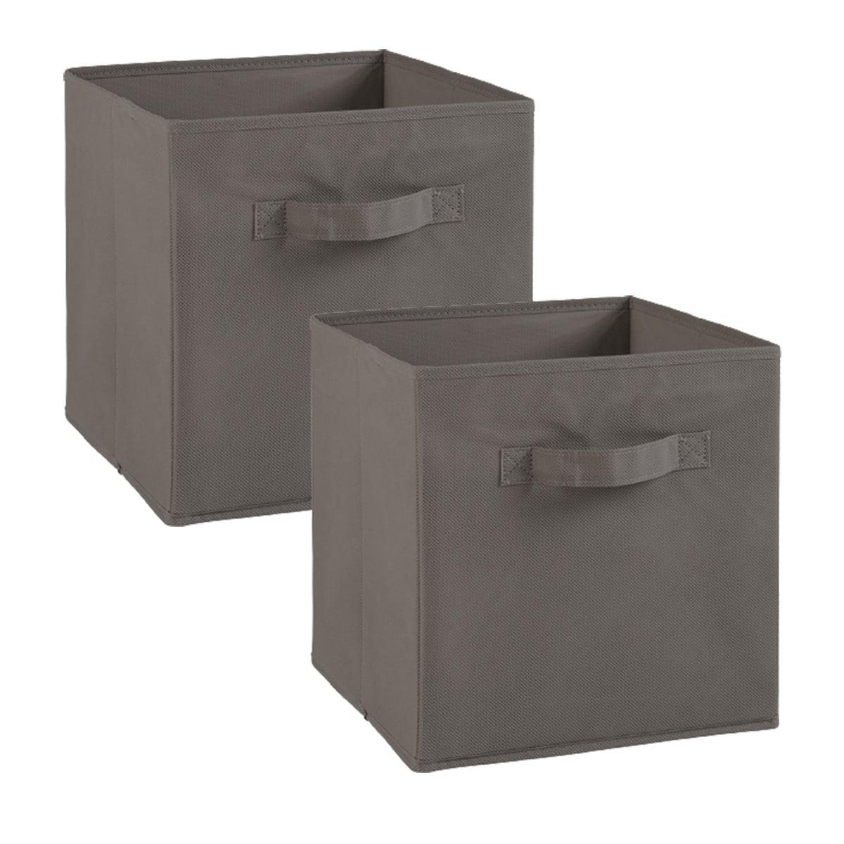 2-KUBIKFELSEN- 28x28x28cm - Hellgrau, Wellpappe (28/28/28cm) - Calicosy