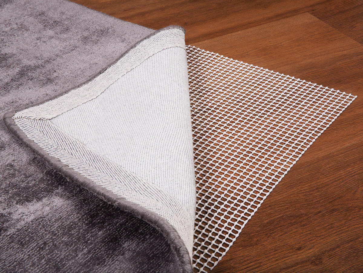 ANTIRUTSCHMATTE Balad 140/110 cm - Weiß, Kunststoff (110/140cm) - Beliani