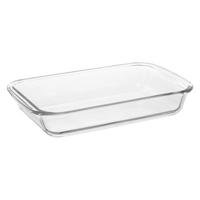 GLAS-VORRATSDOSE mit versiegeltem Deckel Rect Glasform 18/29/6,5 cm - Transparent, Glas (29/6.5/18cm) - 5five Simply Smart