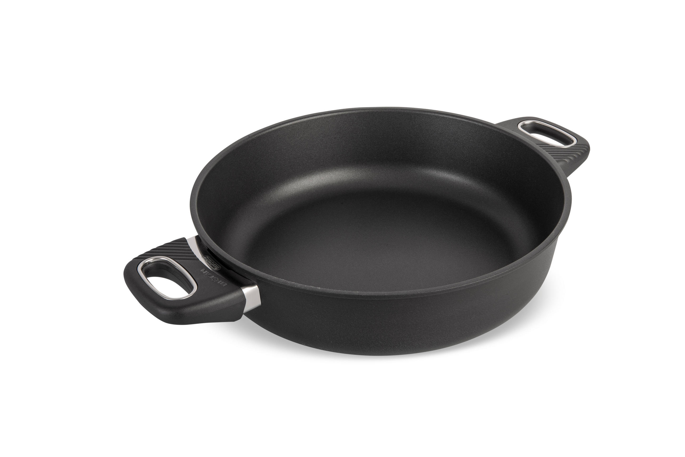 SERVIERPFANNE INDUKTION ⌀26cm - Schwarz, Kunststoff/Metall (26cm) - Gastrolux
