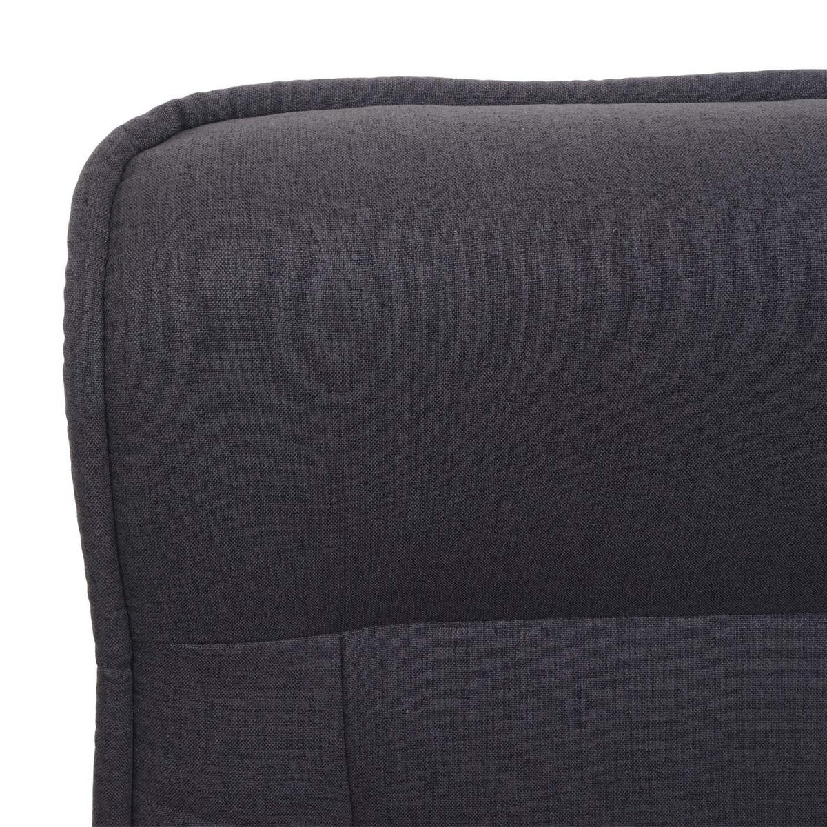 MASSAGESESSEL Athene HxBxT 118x69x143cm Sitzhöhe 49cm mit Massage Stoff/Textil Dunkelgrau - Dunkelgrau, Textil (69/118/143cm) - BERLINLODGE