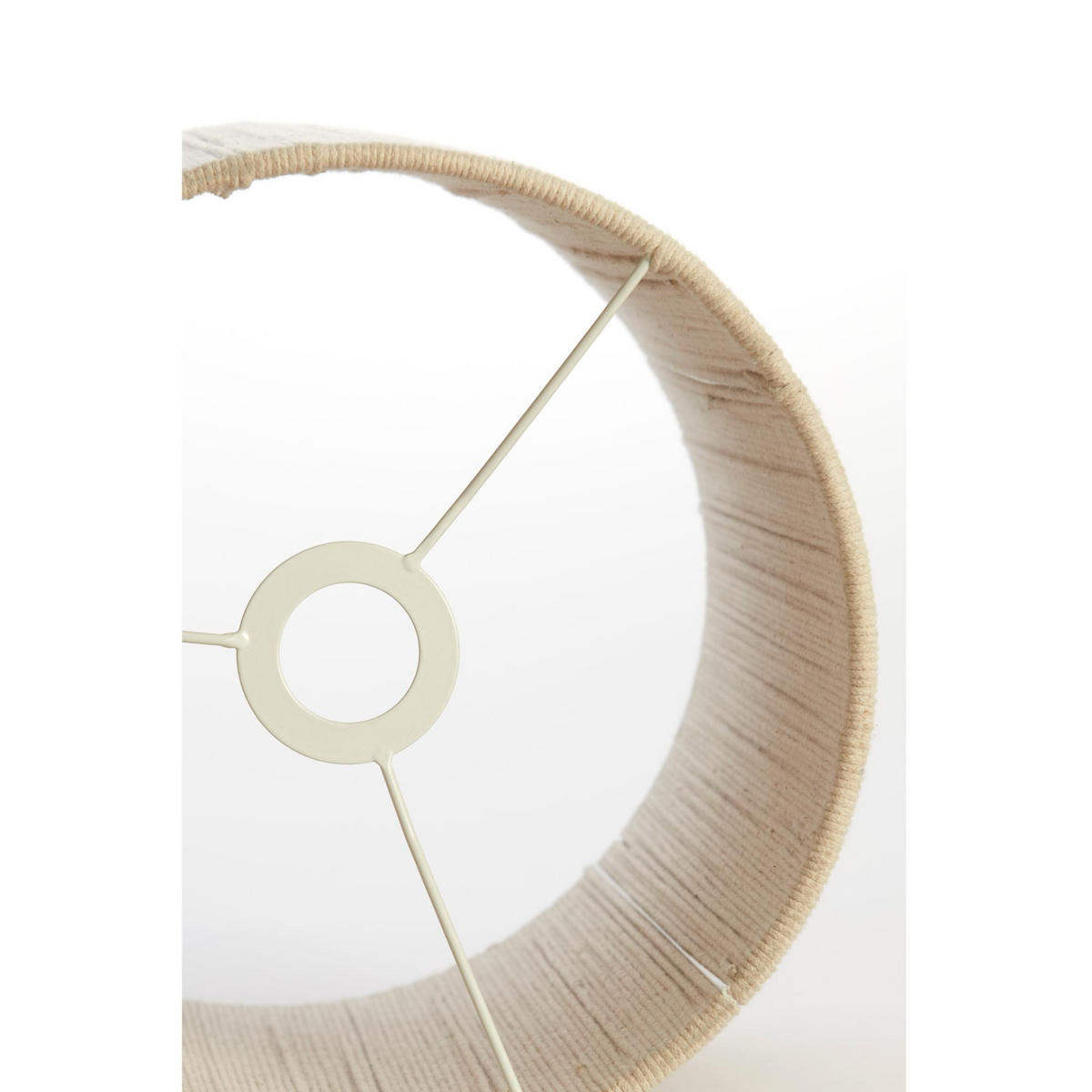 LAMPENSCHIRM Medan Beige 30/30/40 cm - Beige, Textil (30/30/40cm) - Light & Living