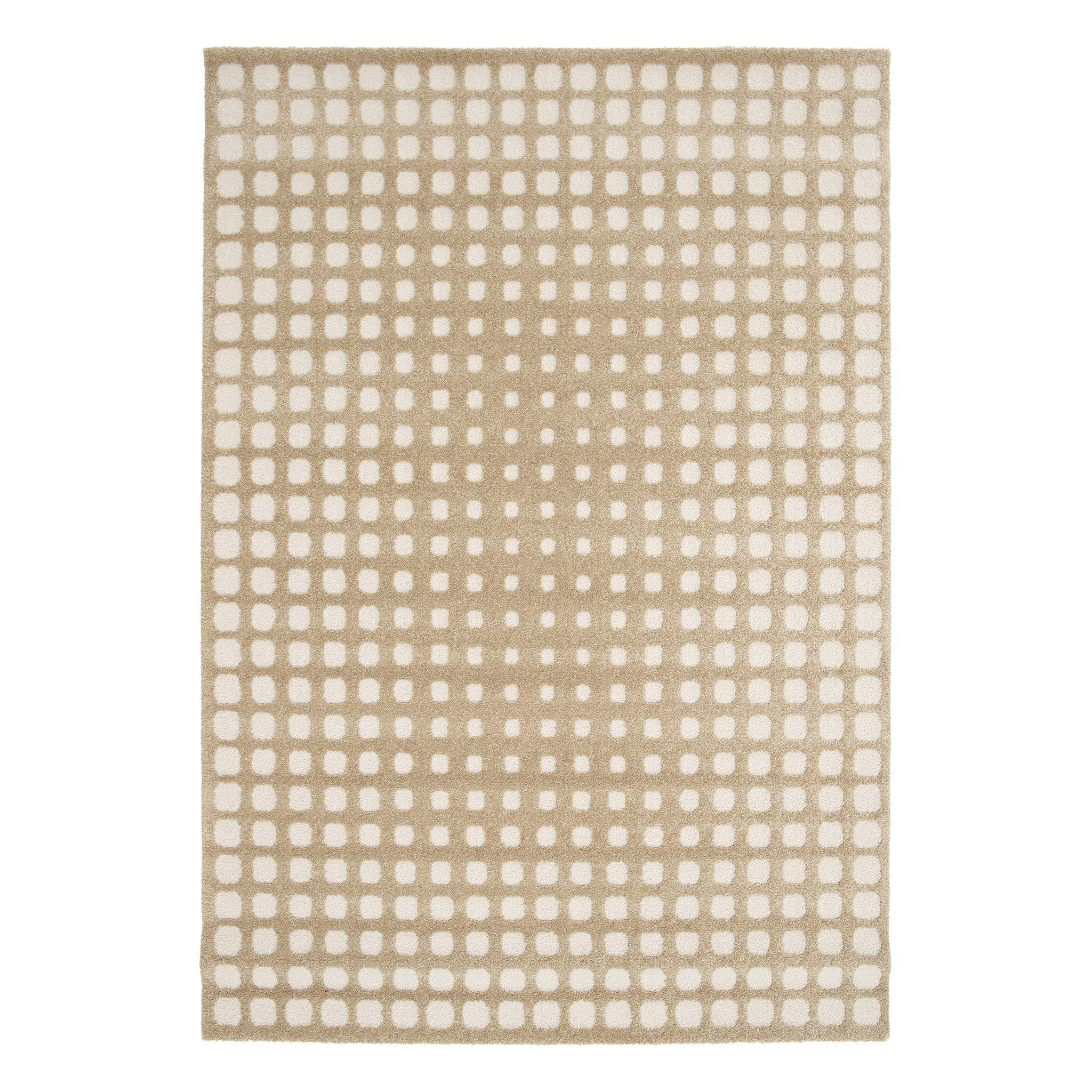 TEPPICH sehr weich mit Relief-Effekt bruin - Braun, Textil (160/230cm) - AFK Living