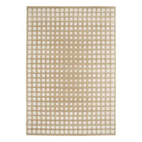 TEPPICH sehr weich mit Relief-Effekt bruin - Braun, Textil (120/170cm) - AFK Living