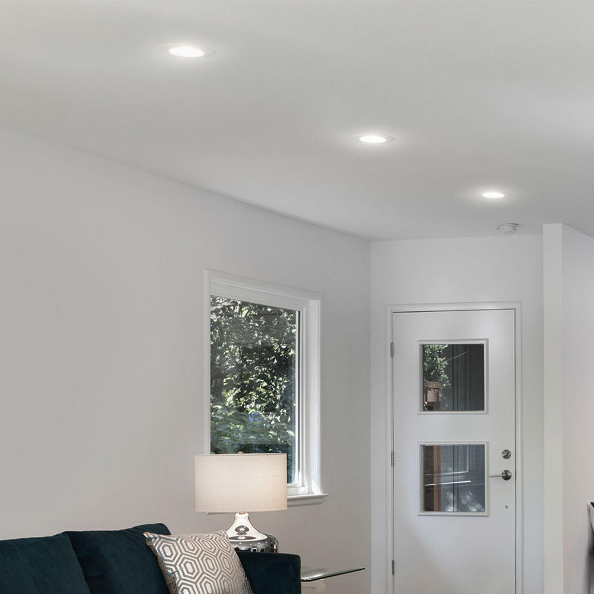 LED WANDLEUCHTE Metall Silber schwenkbar 3er Set - Silberfarben, Metall (8.3/9/8.3cm)