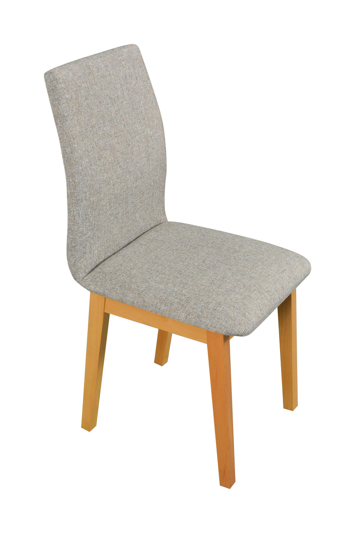 STUHL 2er LUNA 1 grandson - Beige, Holz (43/94/40cm) - Leaf Design