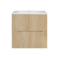EINZELWASCHTISCH - 60 cm x 46 cm - Holz, Platte - Naturfarben Hell - ORISO - Naturfarben, Holz (60/57/46cm) - Vente-Unique
