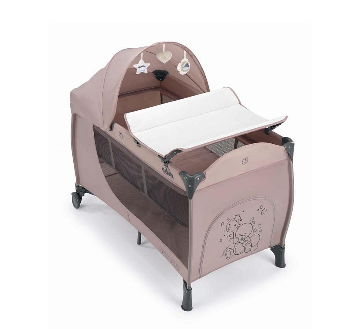 BABY-REISEBETT Daily Plus - Rosa, Kunststoff/Textil (290/240cm) - Cam il Mondo del Bambino S.p.A.