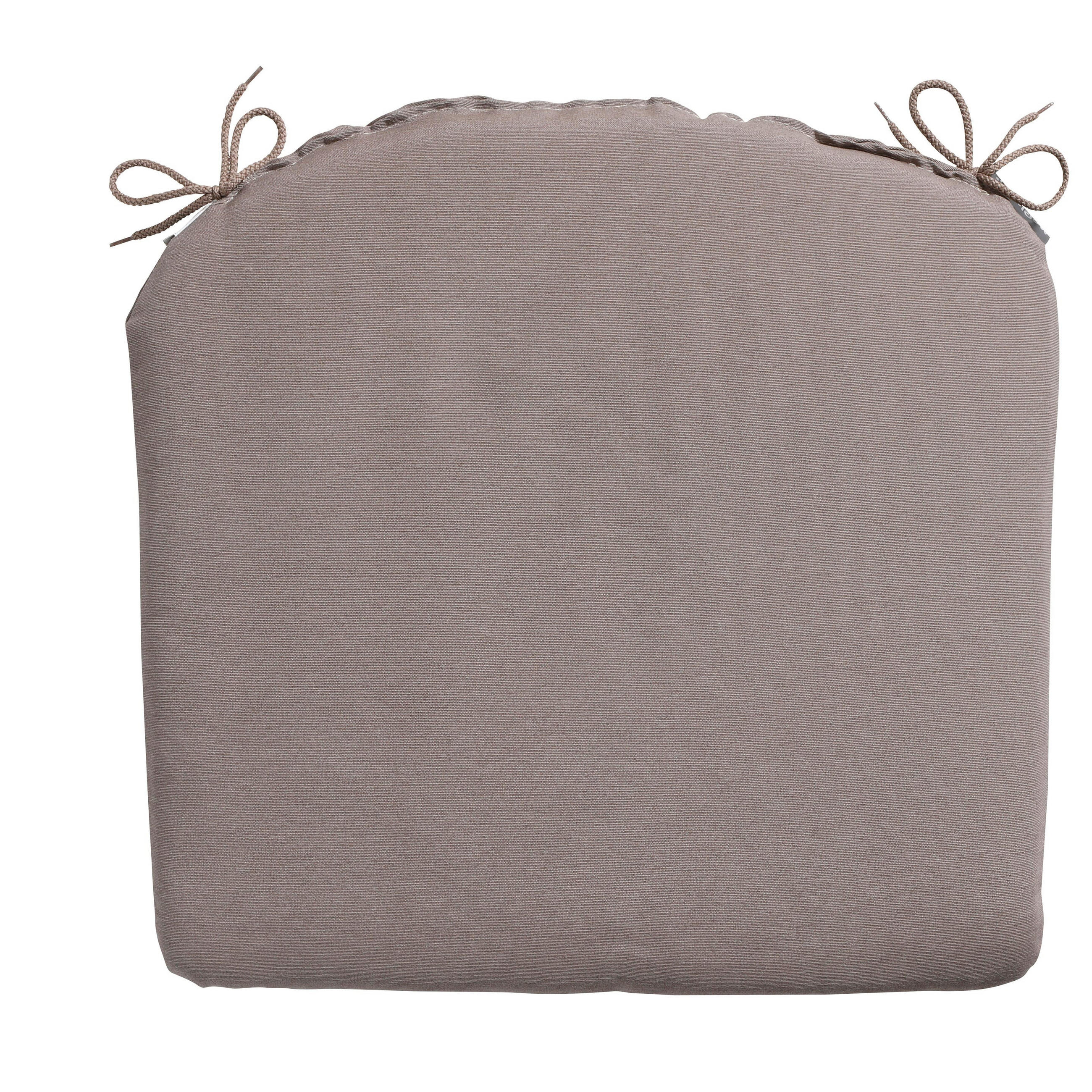 SITZKISSEN Panama 46/48 cm 4er-Set - Braun, Textil (48/4/46cm) - Madison