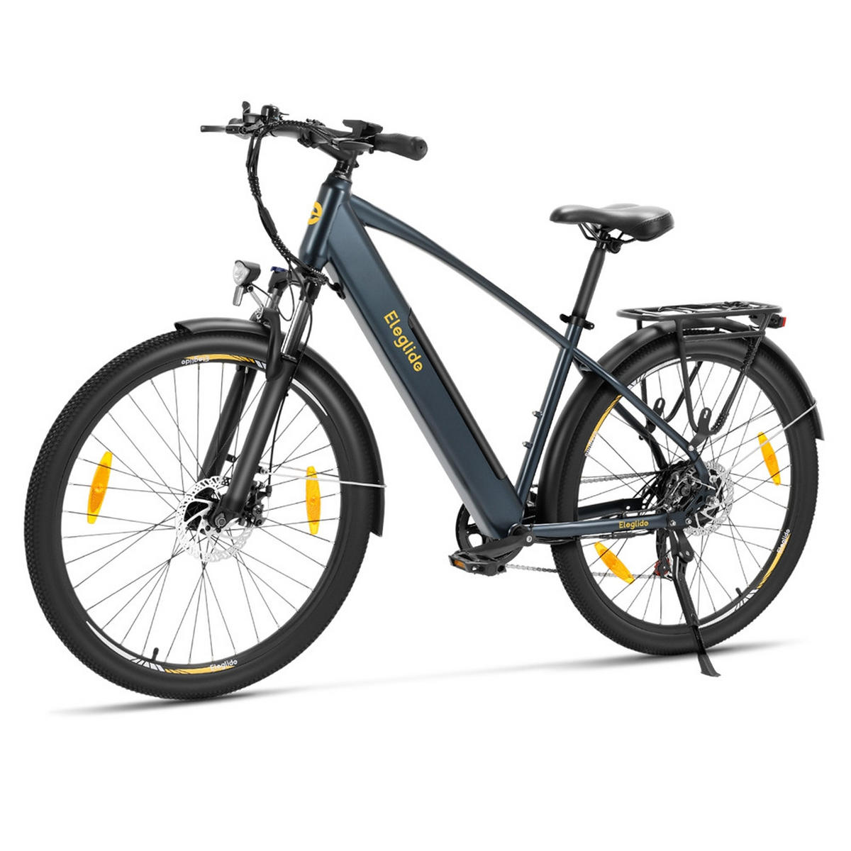 E-BIKE Eleglide T1 – Extensive 100 km Reichweite herausnehmbarer Akku - Graphitfarben, Metall (78cm)