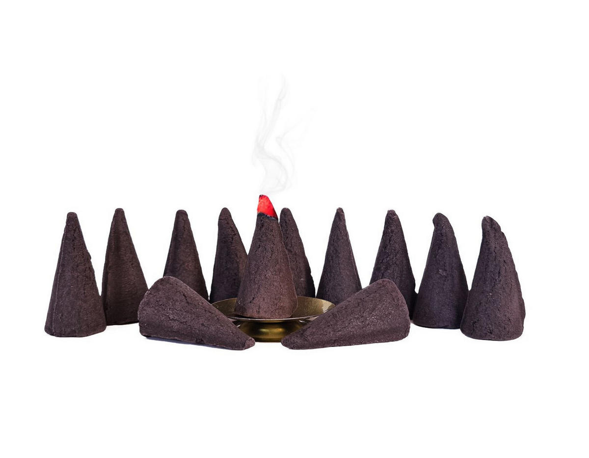 RÄUCHERKERZEN Sparset Weihnachtsduft-Riesen, Glimmschale, Opas Beste Weihrauch - Multicolor, Metall (6.5/2.3/12.5cm)