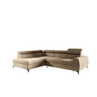 ECKSOFA Toronto - Beige, Holzwerkstoff/Textil (270/200cm) - Fun Möbel
