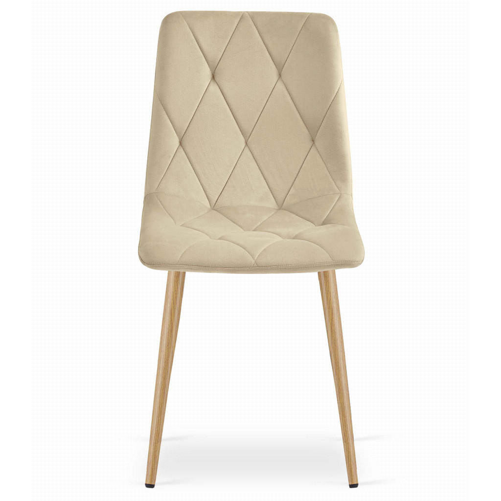 Thumbnail - Komodee Stuhl, Beige, Textil, 44x89x40 cm, Esszimmer, Stühle, Esszimmerstühle, Vierfußstühle