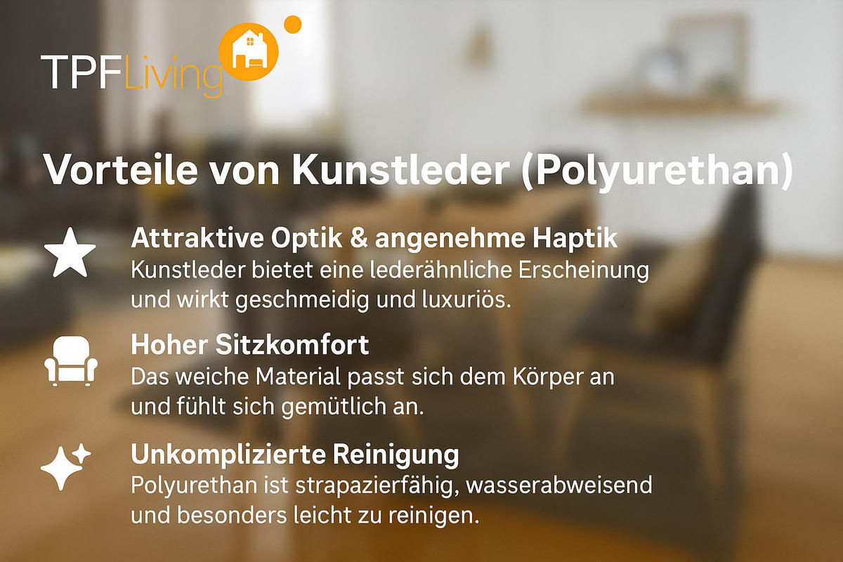 STUHL Pukki Kunstleder weiß - Weiß, Kunststoff (57/87/58cm) - TPFLiving