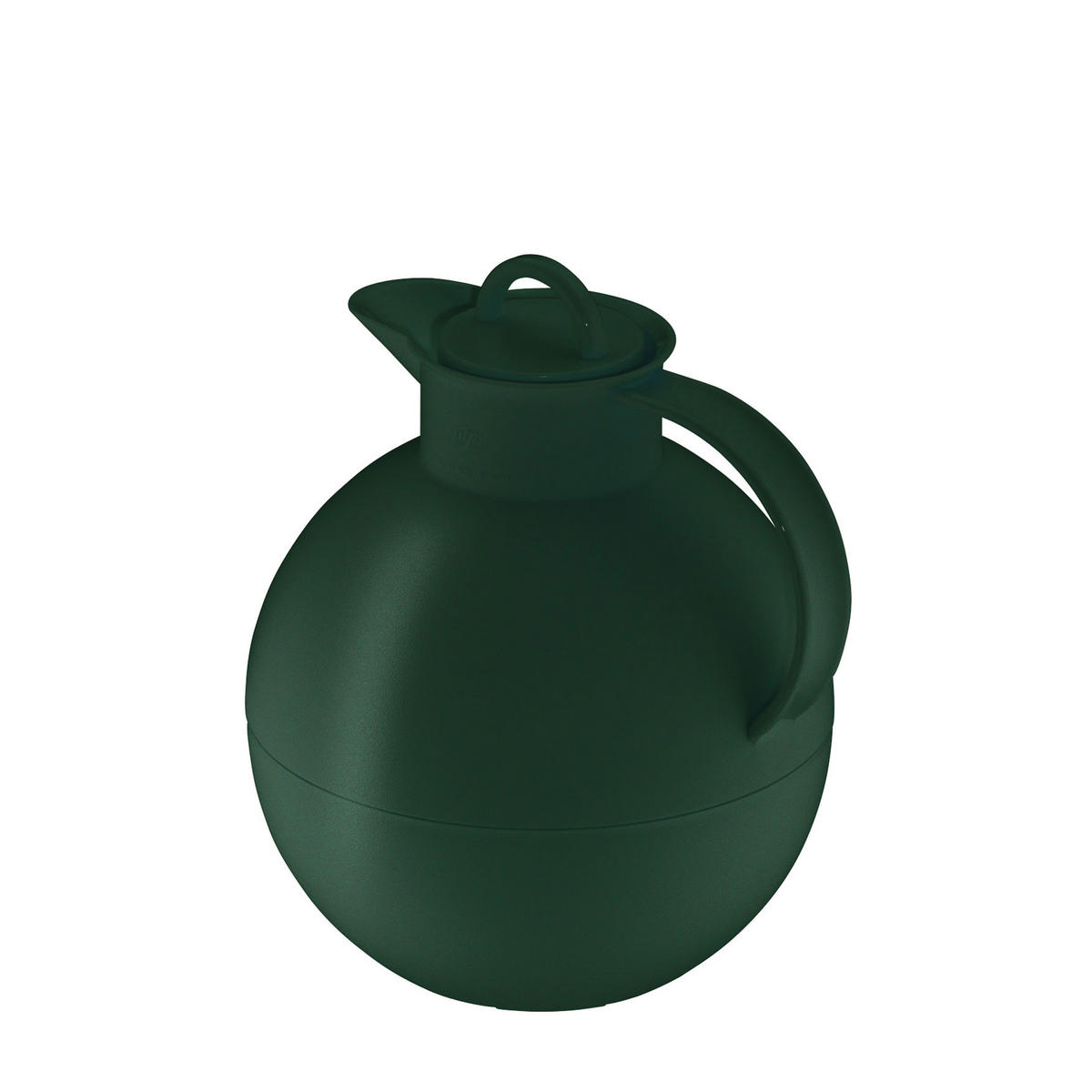 ISOLIERKANNE KUGEL, Kunststoff / Hartglaseinsatz, Smoke Pine Mat, 0.94 L - Grün, Kunststoff (0.94L) - Alfi