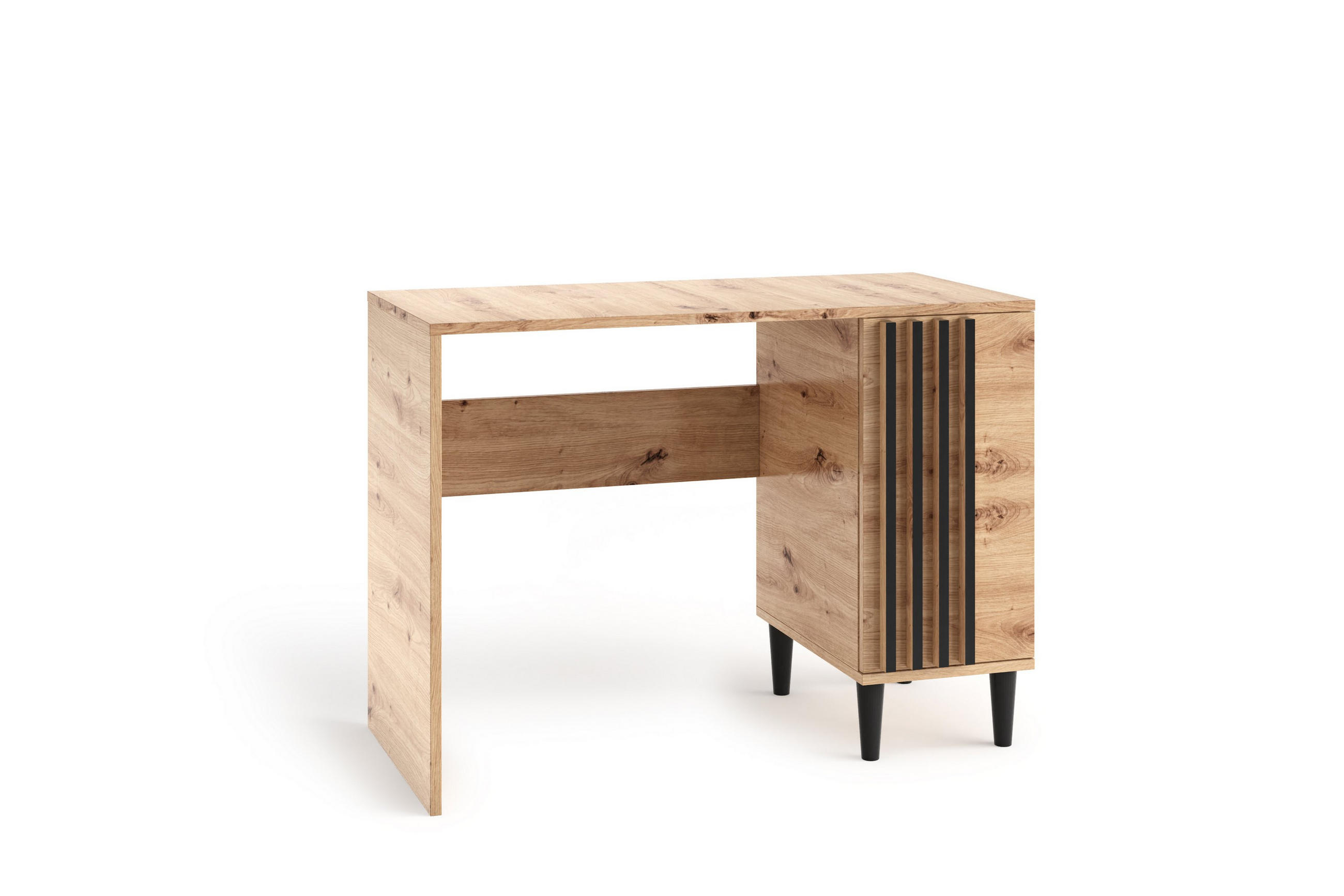 SCHREIBTISCH ARTIANO 100x50x74,5 cm Bürotisch Computertisch, Eiche Artisan - Eiche Artisan, Holzwerkstoff (50/100/74.5cm) - MASSENO
