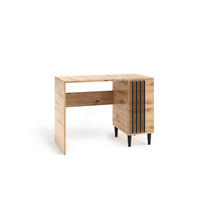 SCHREIBTISCH ARTIANO 100x50x74,5 cm Bürotisch Computertisch, Eiche Artisan - Eiche Artisan, Holzwerkstoff (50/100/74.5cm) - MASSENO