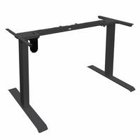 GESTELL für höhenverstellbaren Schreibtisch AXION - Schwarz - Schwarz, Metall (150/70/75cm) - Home Deluxe