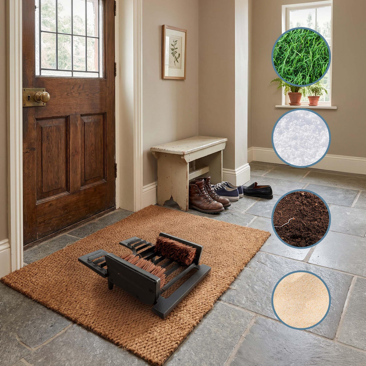 ČISTIČ topánok - čierna, kov (21.5/26.5cm) - Relaxdays