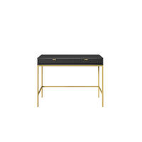 KONSOLENTISCH STELLARE 104/78/50 cm mit Schubladen, Schwarz - Schwarz, Holzwerkstoff (50/104/78cm) - MASSENO