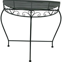 BEISTELLTISCH Viva la Vida - Grün - 75/37/75 cm - Grün, Metall (75/37/75cm) - Lesli Living