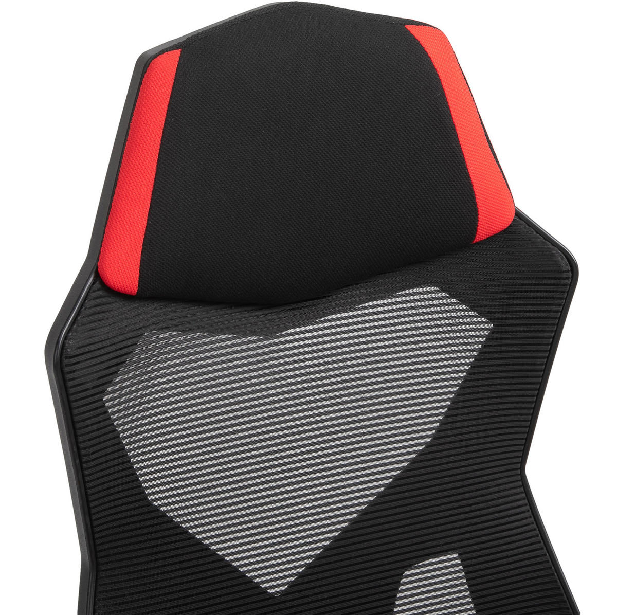GAMING stol 63/58/112-122 cm z nastavljivo višino, naslonom do 135° in izvlečnim naslonom za noge, Črna - črna, umetna masa (63/122/58cm) - Redom